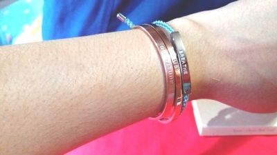 The Mindful Company - Bands and Braid on my wrist - Esther Neela